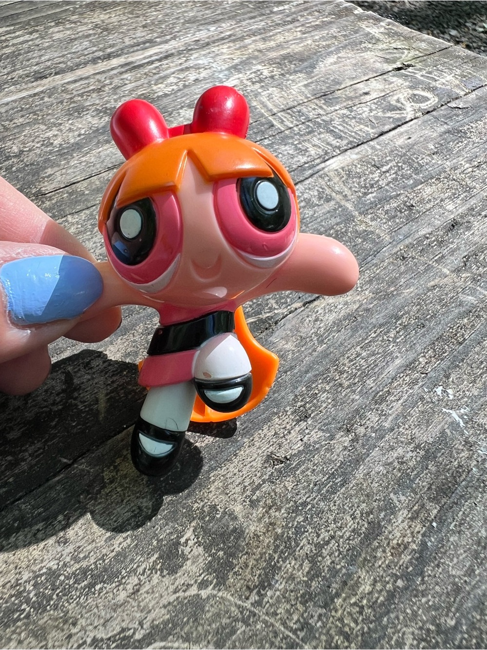 Vintage 2002 Powerpuff Girls Blossom Action Figure Cartoon Network